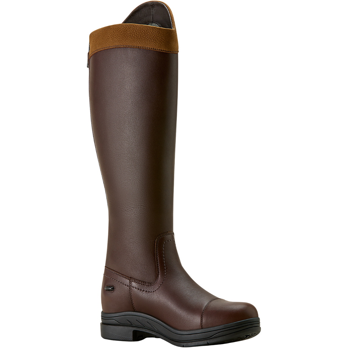 2025 Ariat Femmes Stamford Waterproof Botte 10063980 - Royal Chocolate